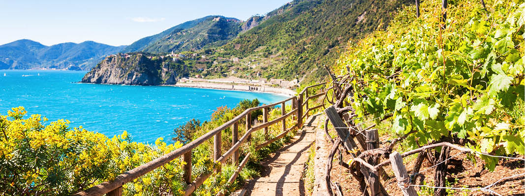 Den blå sti – 10km vandring forude!