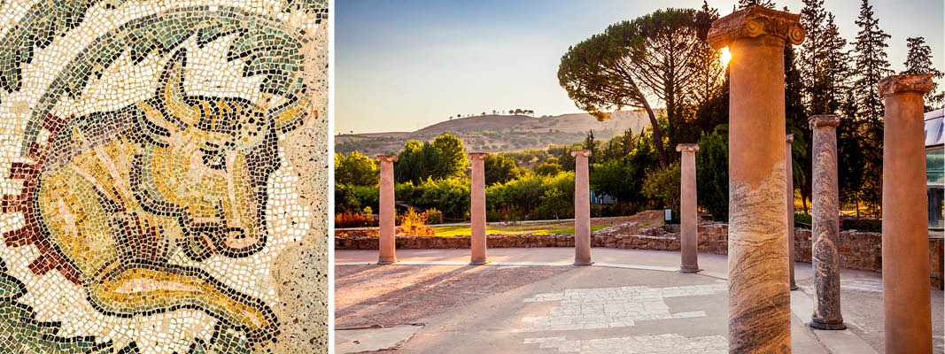 Piazza Armerina i Enna på Sicilien, Italien