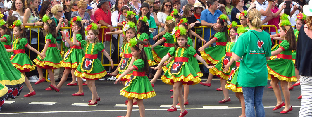 Blomsterfestivalen på Madeira, Portugal