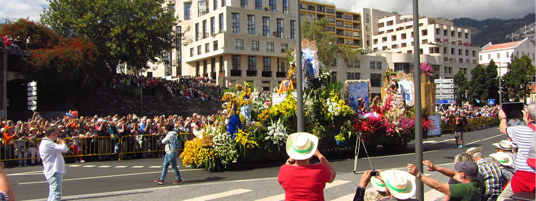 Blomsterfestivalen på Madeira, Portugal
