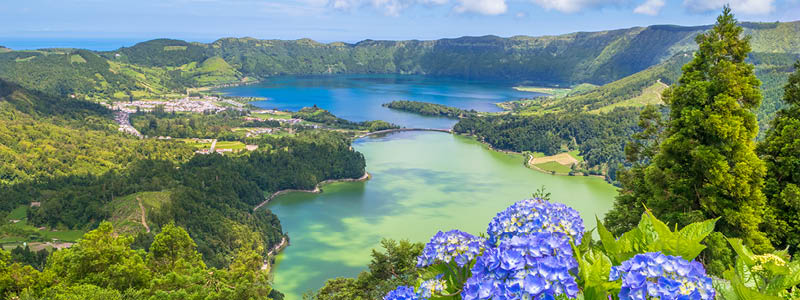 Se tvillingesøerne, Sete Cidades