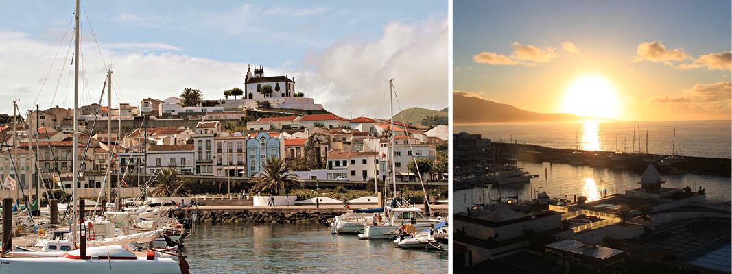 Ponta Delgaga er hovedbyen på Azorerne