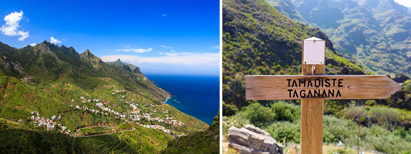 Se de fantastiske Anaga-bjerge og besøg byen Taganana