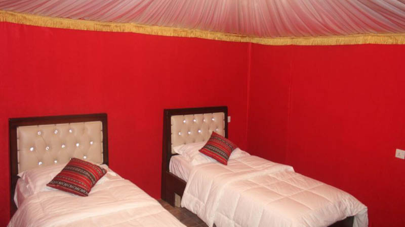 værelse på Zawaideh Camp Wadi Rum, Jordan