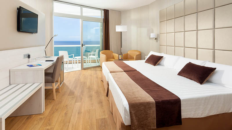 Værelse med terrasse på Hotel Best Semiramis, Tenerife